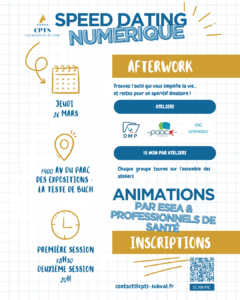 Inscriptions pour la soirée du numérique en santé jeudi 26 mars